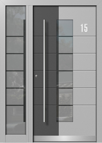 Haustüre mit Seitenteil