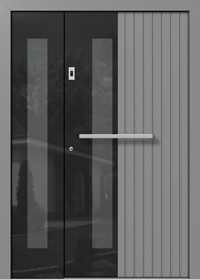 Haustüre mit Seitenteil
